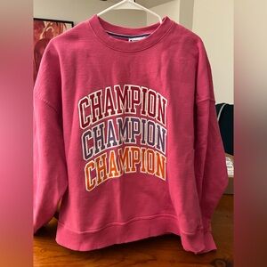 Champion Fuchsia Athletic Sweatshirt Size XL SOLD